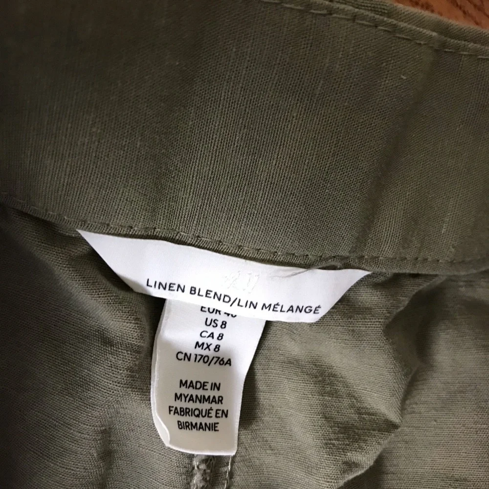 H&M Olive Green Women's Shorts